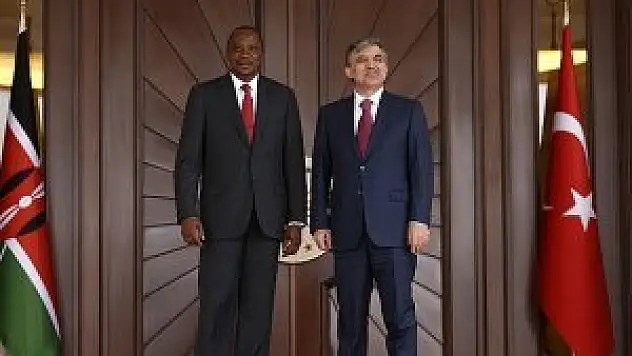 Kenya Cumhurbaşkanı Kenyatta Ankara'da