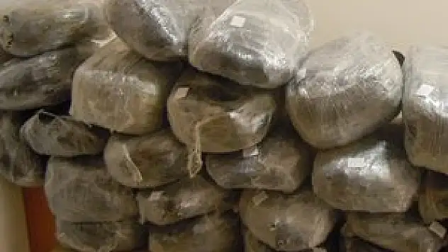 Konya'da 83 kilogram esrar ele geçirildi