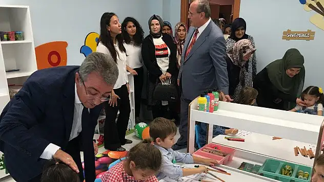 Kamunun kreşi Karatay Belediyesi'nde açıldı