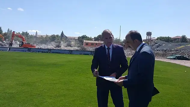 Atatürk Stadı'nın tamamı yıkılmayacak