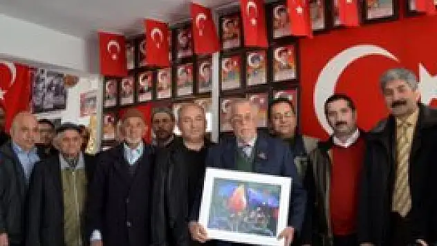 ANFODER üyelerinden şehit aileleri derneğine ziyaret