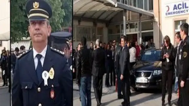 Polislerin vurulmasına kalbi dayanmadı!