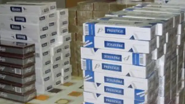 Konya'da 2 bin 870 paket kaçak sigara ele geçirdi
