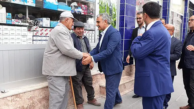 Milletvekili Ağralı, Karapınar'da vatandaşlarla buluştu