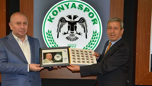 Konyaspor için hatıra pulları basılacak