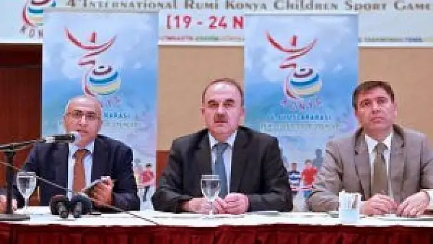 4. Uluslararası Rumi Çocuk Spor Oyunları