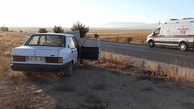 Konya'da trafik kazası: 1 yaralı