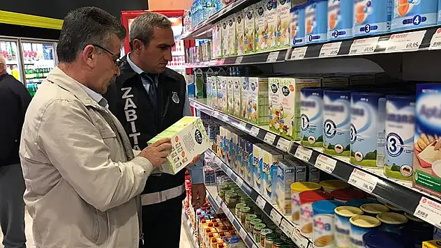 Seydişehir  zabıtalarından etiket kontrolü