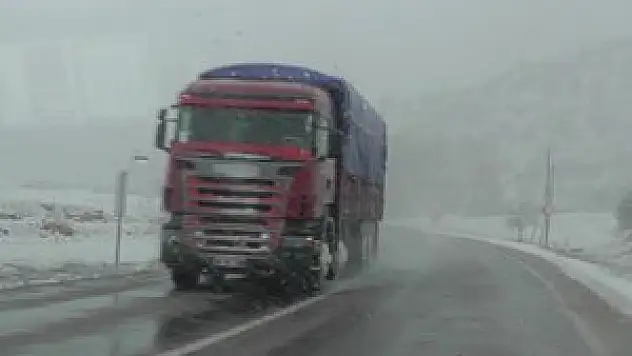 Beyşehir'de kar yağışı