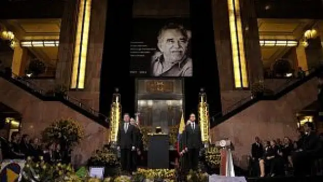 Marquez'e kağıt kelebeklerle uğurlama