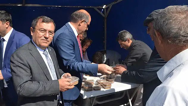 Karapınarda aşure etkinliği