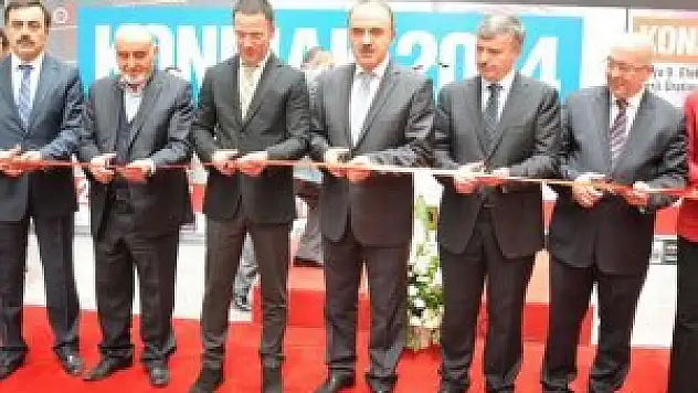 KONMAK, KONELEK VE İSKON fuarları açıldı