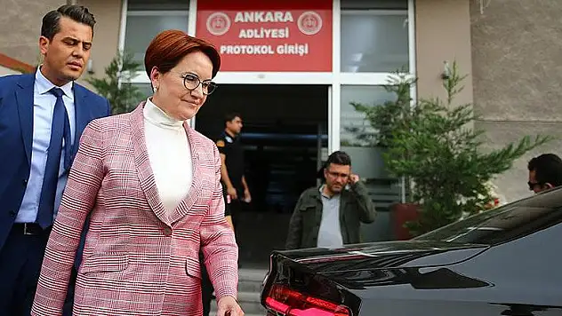 Akşener 'sanık' sıfatıyla savunma yaptı