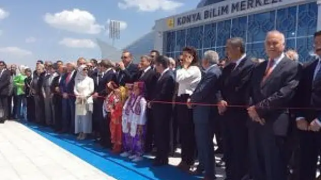 Başbakan Erdoğan Konya'da Bilim Merkezini Açtı