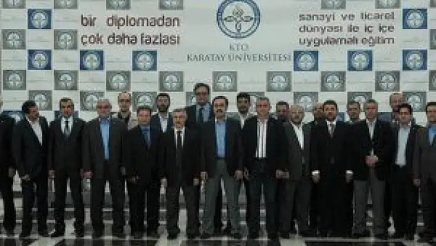 KTO Karatay Üniversitesi'nde yeni Mütevelli Heyet göreve başladı.