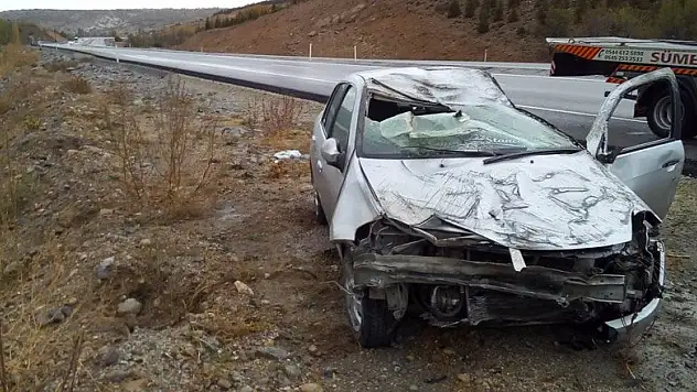 Konya'da trafik kazası: 2 yaralı