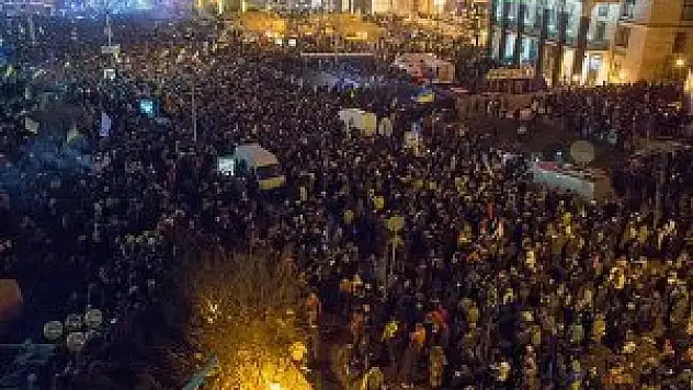 Kiev'deki Bağımsızlık Meydanı'nda çatışma