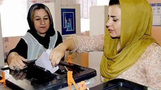 Irak'ta halk sandık başında