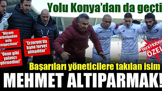 Başarıları yöneticilere takılan isim: Mehmet Altıparmak!