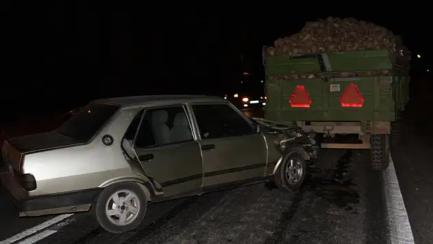 Konya'da trafik kazası: 3 yaralı