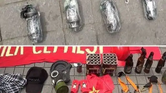 Parça tesirli bombalarla yakalandılar