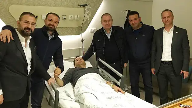 Mustafa Aydınalp maç öncesi tedavi oldu