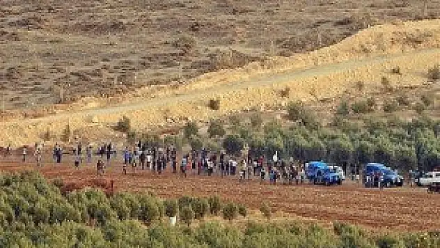 Irak sınırında arbede