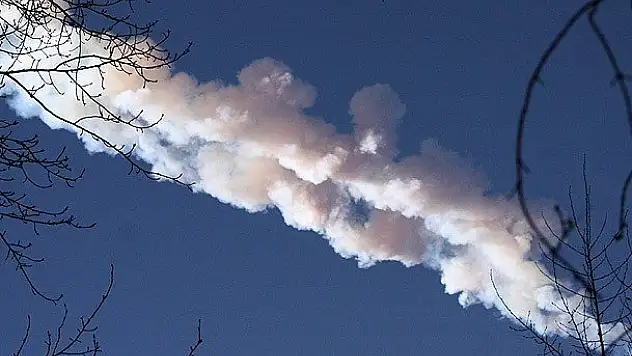 Rusya'da meteor yağmuru