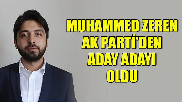 Zeren Karatay için aday adayı oldu