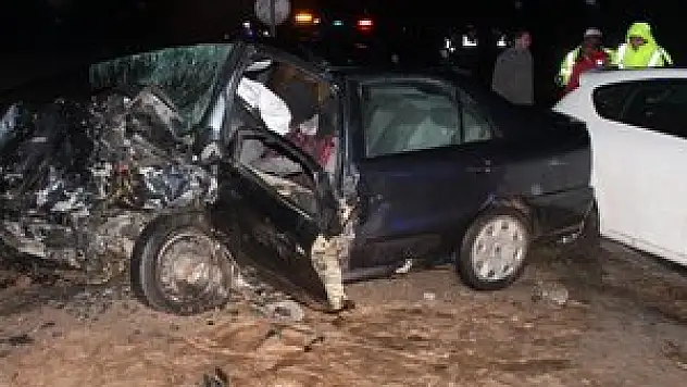 Konya'da trafik kazası: 1 ölü, 3 yaralı