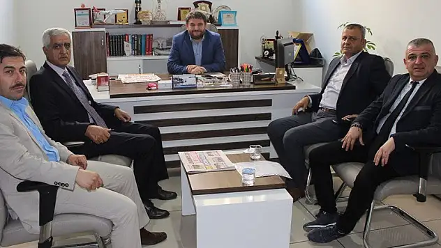 Altınekin heyetinden Yeni Haber'e ziyaret