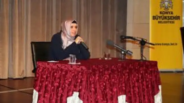 Sema Maraşlı Konya'da seminer verdi