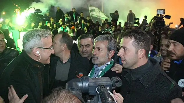 Aykut Kocaman coşkuyla karşılandı