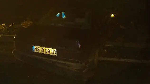 Hüyük'te trafik kazası: 1 yaralı