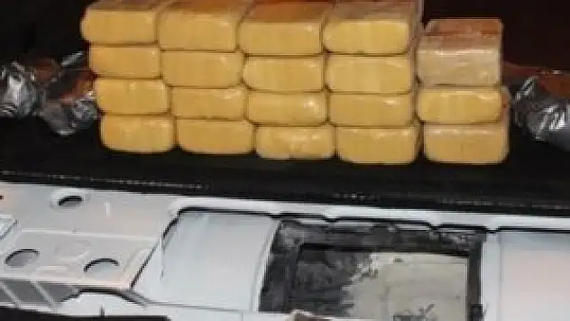 Sınırda uyuşturucu operasyonu