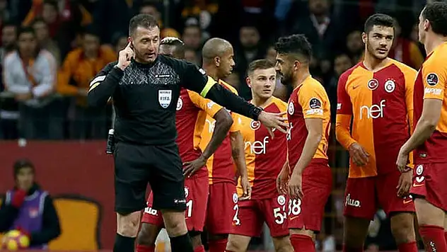Galatasaray - Konyaspor maçının hakemlerine büyük ceza geldi!