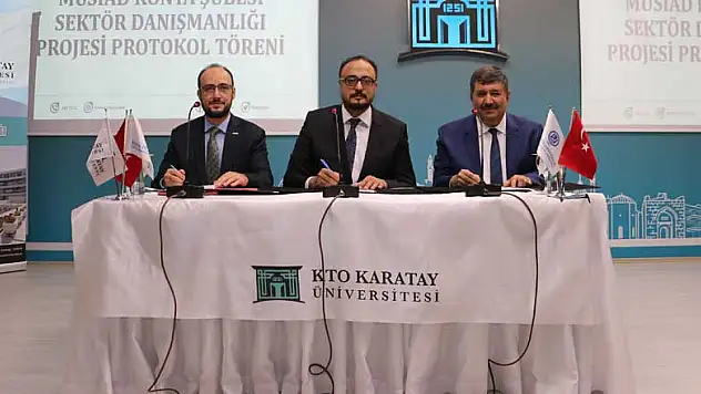 KTO Karatay ile MÜSİAD Konya Şubesi arasında işbirliği