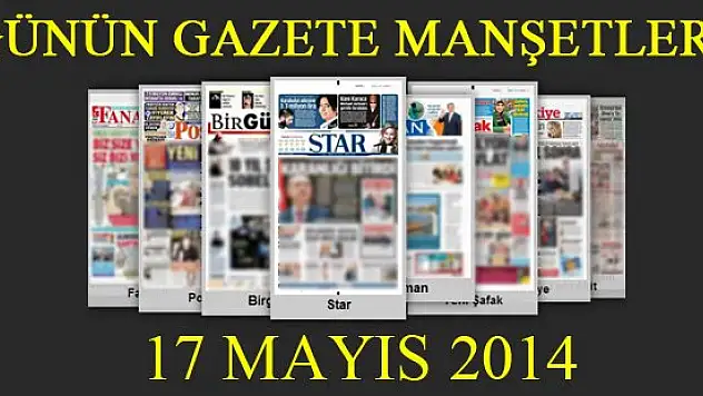 Günün gazete manşetleri
