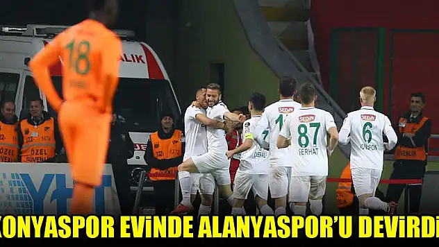 Konyaspor evinde Alanyaspor'u devirdi!