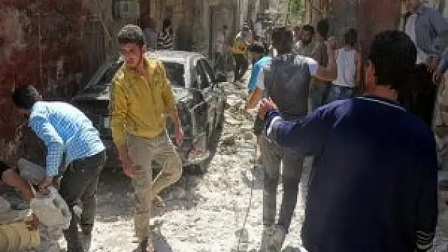 Halep'te füze saldırısı 2 ölü, 19 yaralı