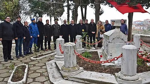 Namık Kemal kabri başında anıldı