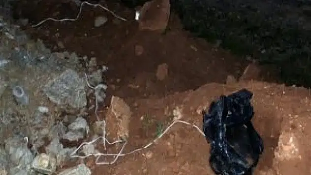 Tunceli'de 61 kilo patlayıcı ele geçirildi