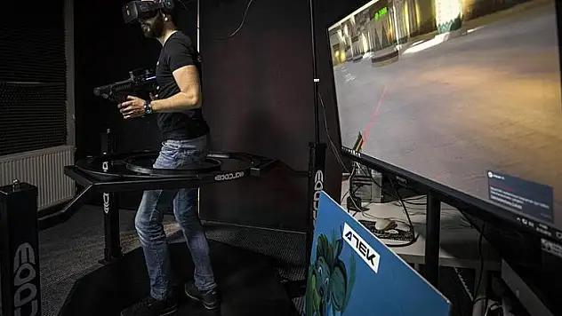 Sanal gerçeklik için yerli hareket platformu