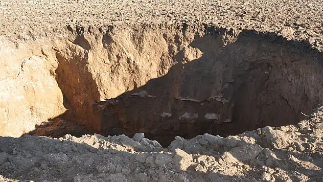 Karapınar'dan sonra Emirgazi'de obruk oluştu