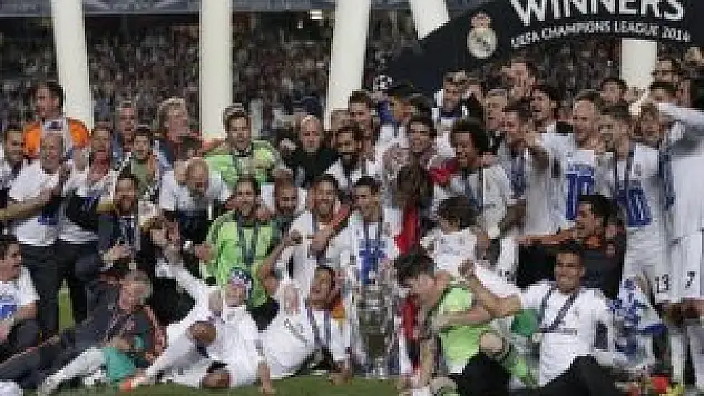 Şampiyonlar Ligi kupası Real Madrid'in