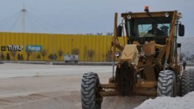 Konya dev fuara hazırlanıyor