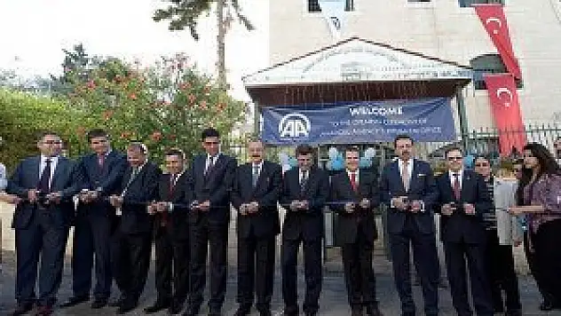 AA Kudüs ofisi açıldı