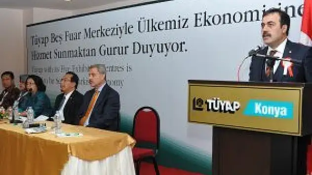 Konyalı ve Endonezyalı işadamları KTO Fuar Merkezi'nde bir araya geldi