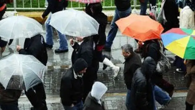 Konya çevresi için yağış ve fırtına uyarısı