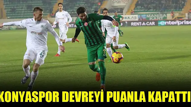 Atiker Konyaspor, Akhisar'dan puan koparttı!